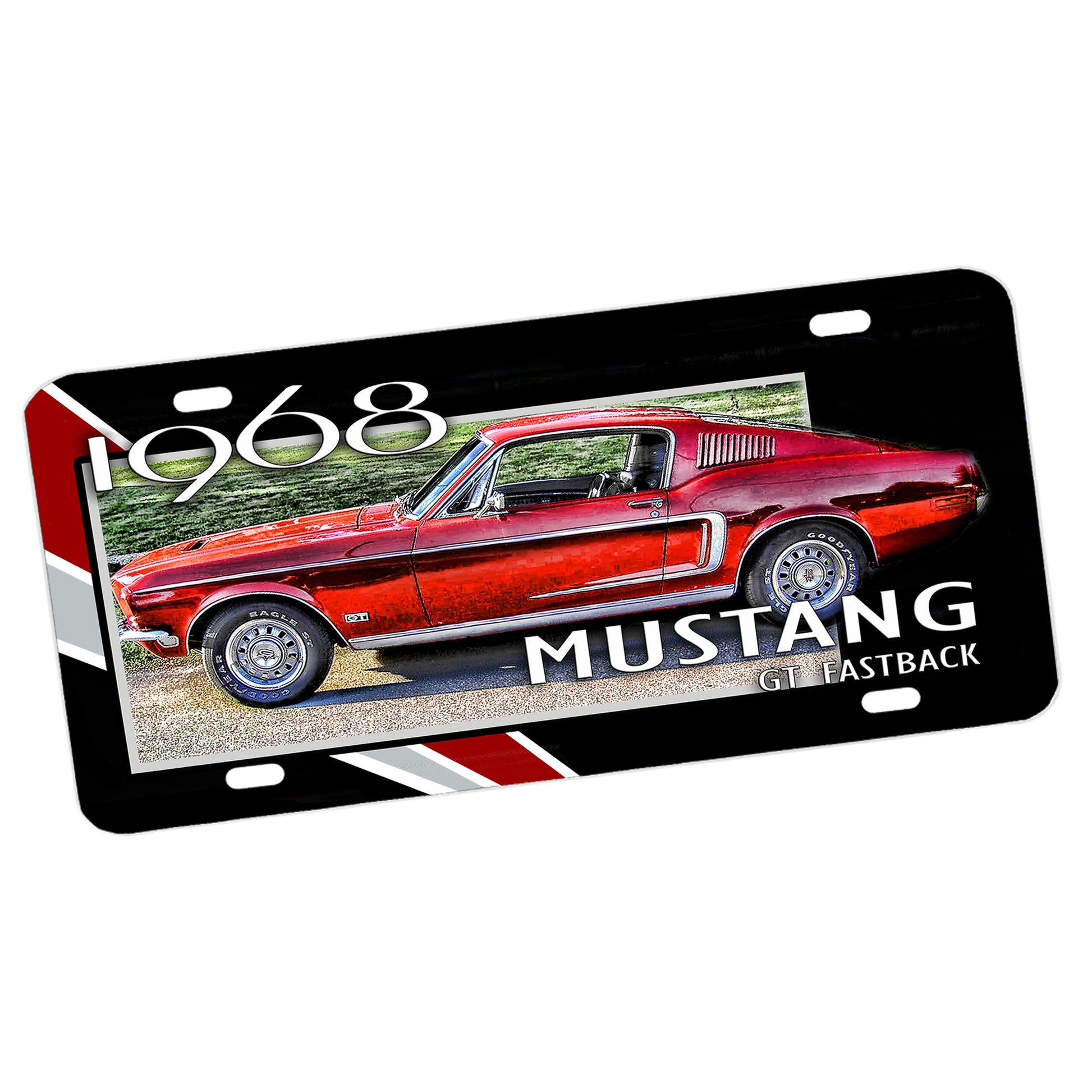 LP-225 Mustang WEB License Plate