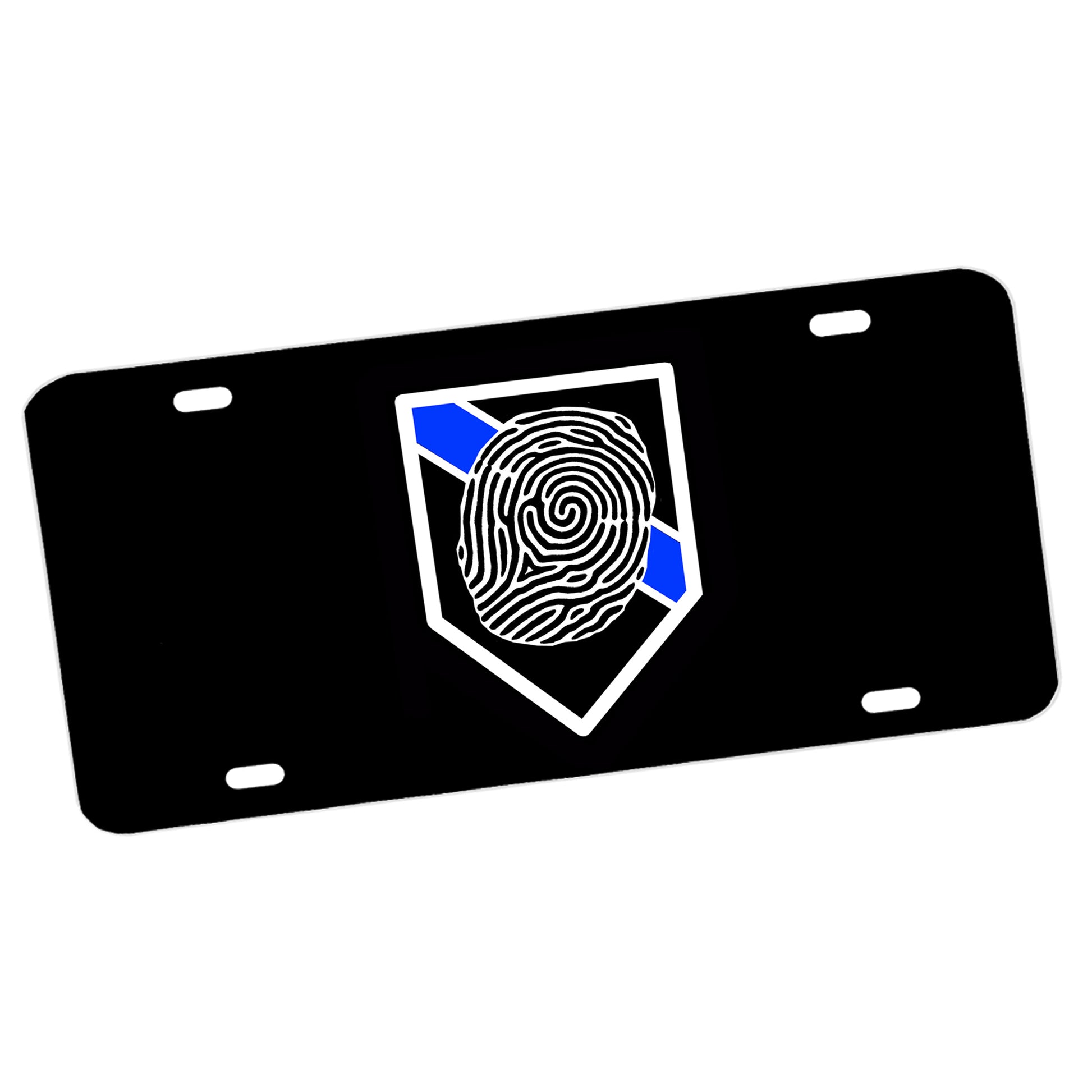 LP-208 CSI Crime Scene Investigator Fingerprint  License Plate