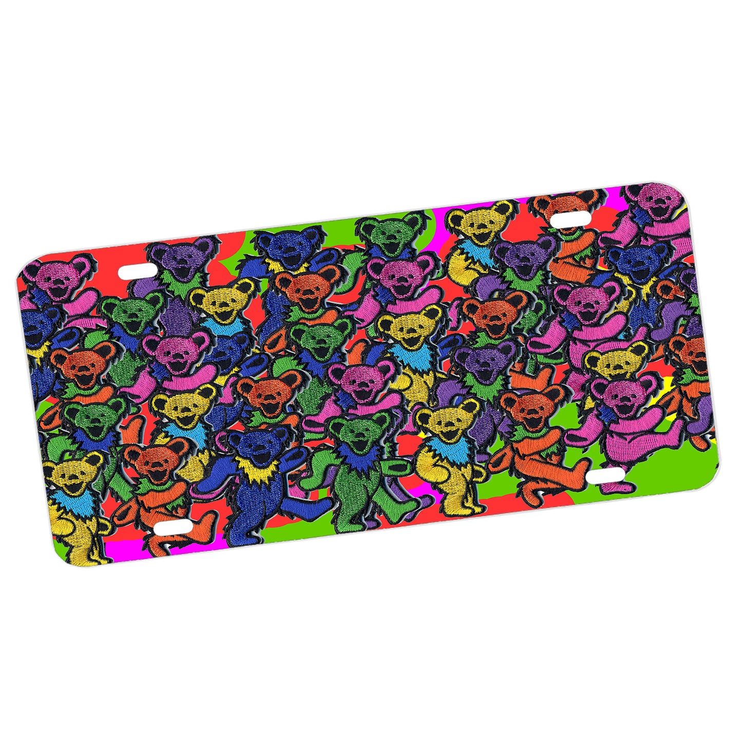LP-220 Grateful Dead Bears WEB License Plate