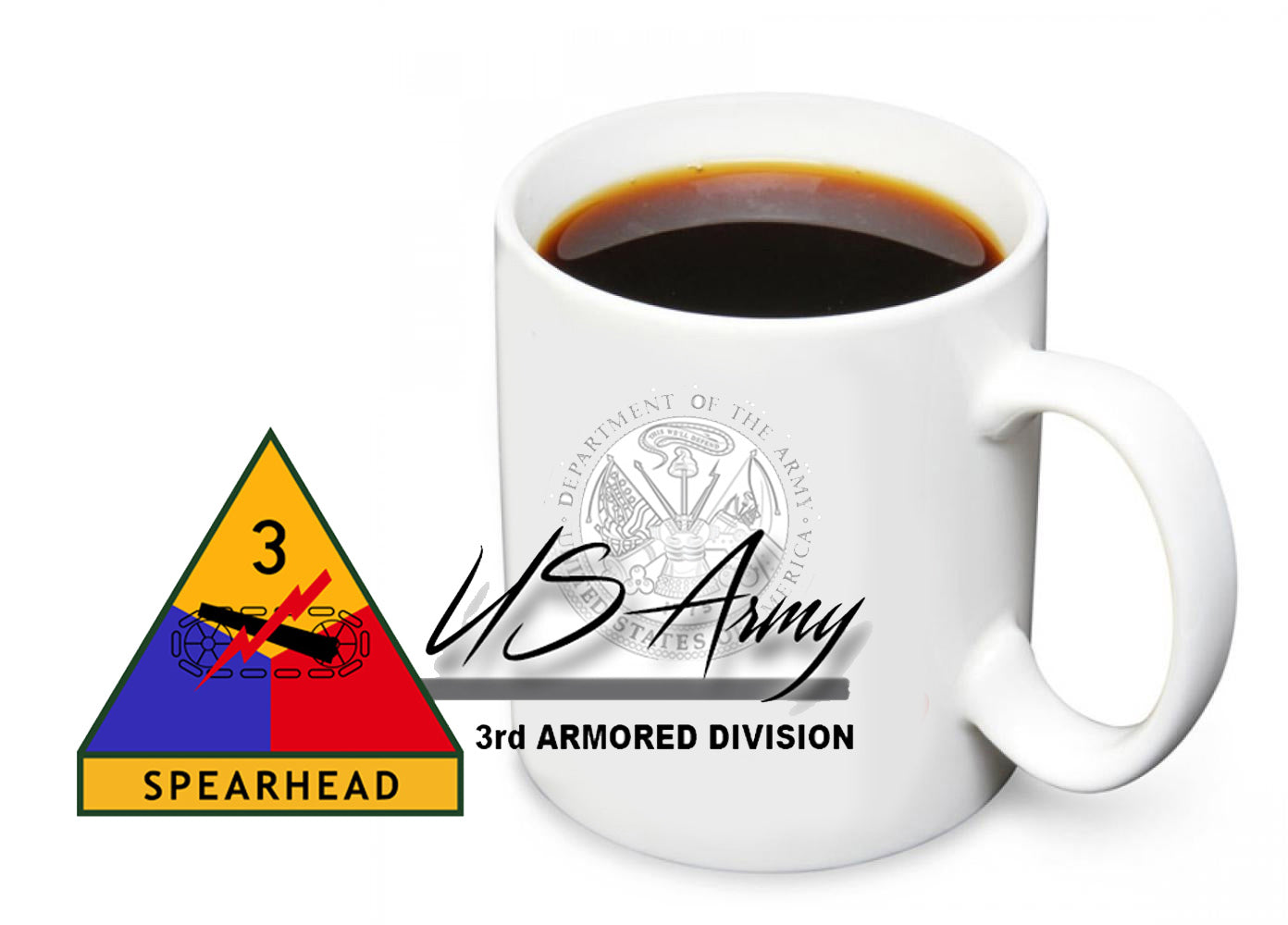 Coffee Mug - United States Army Tanks Armored Divisions