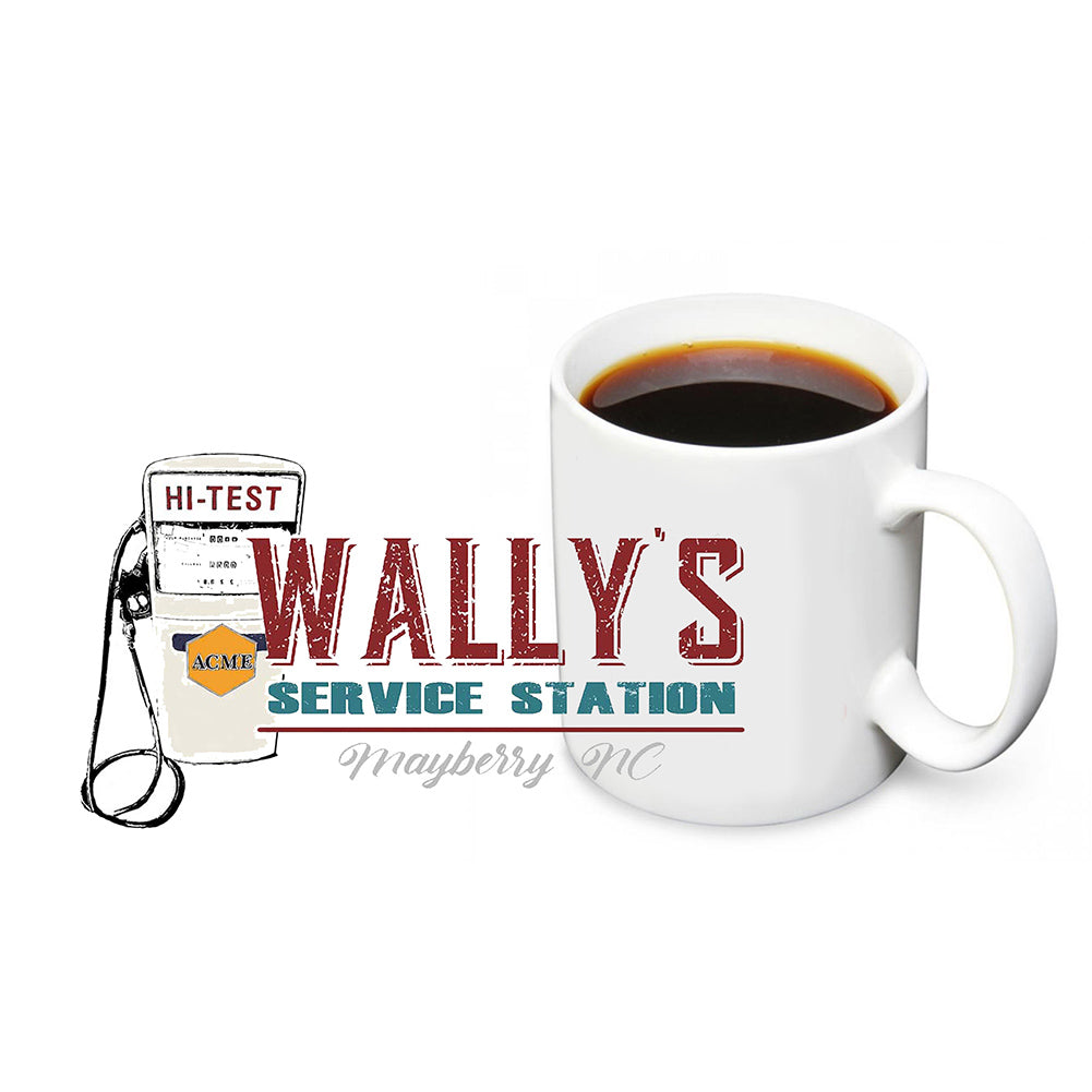 Coffee Mug - Wally's Gas Pump