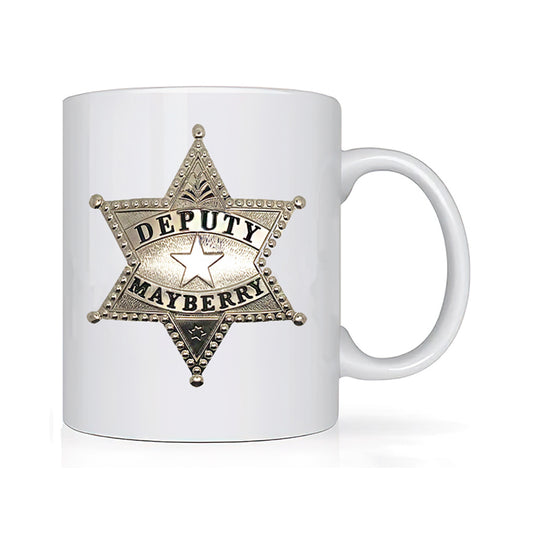 Coffee Mug - Mayberry Sheriff’s Department Deputy Badge