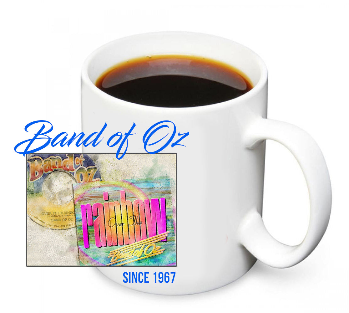 Coffee Mug - Carolina Beach Music The Band Of Oz Over the Rainbow