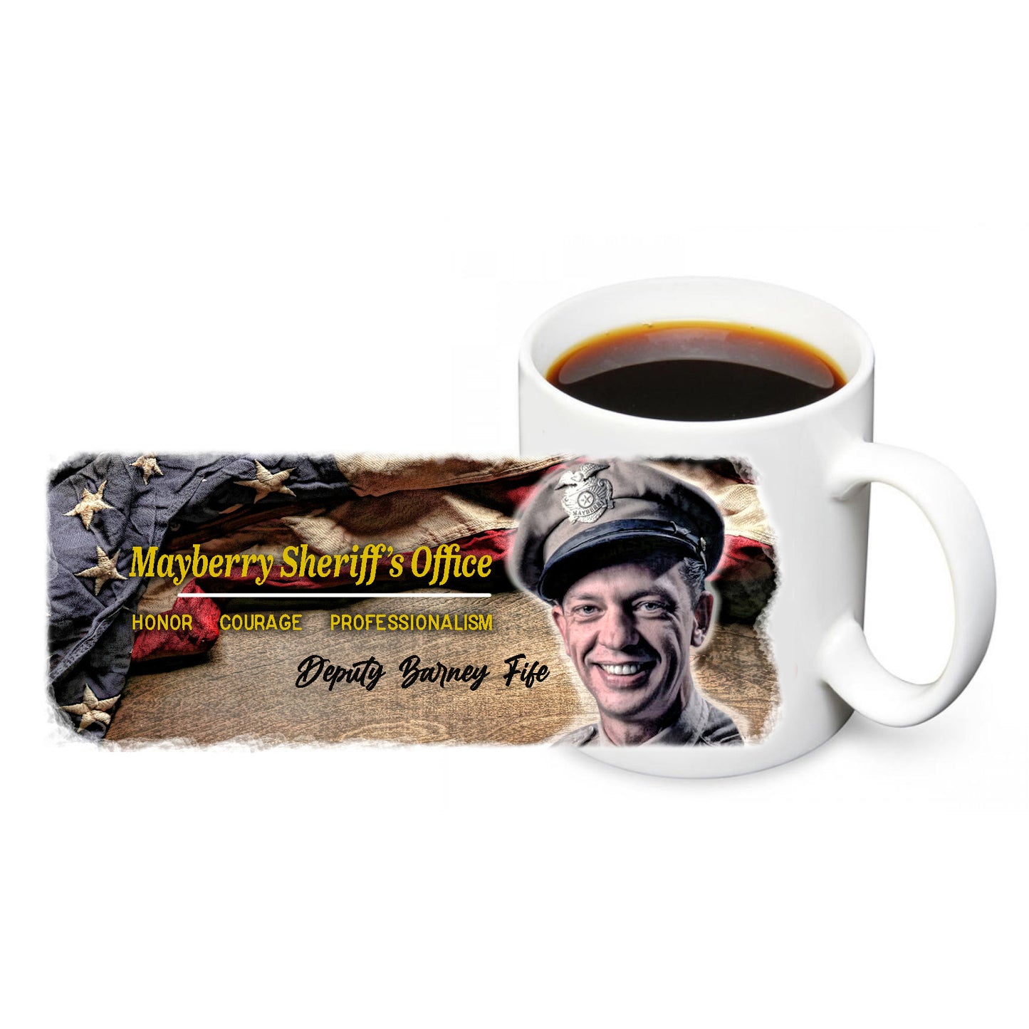 Coffee Mug - Deputy Barney Fife Mayberry Sheriff's Office