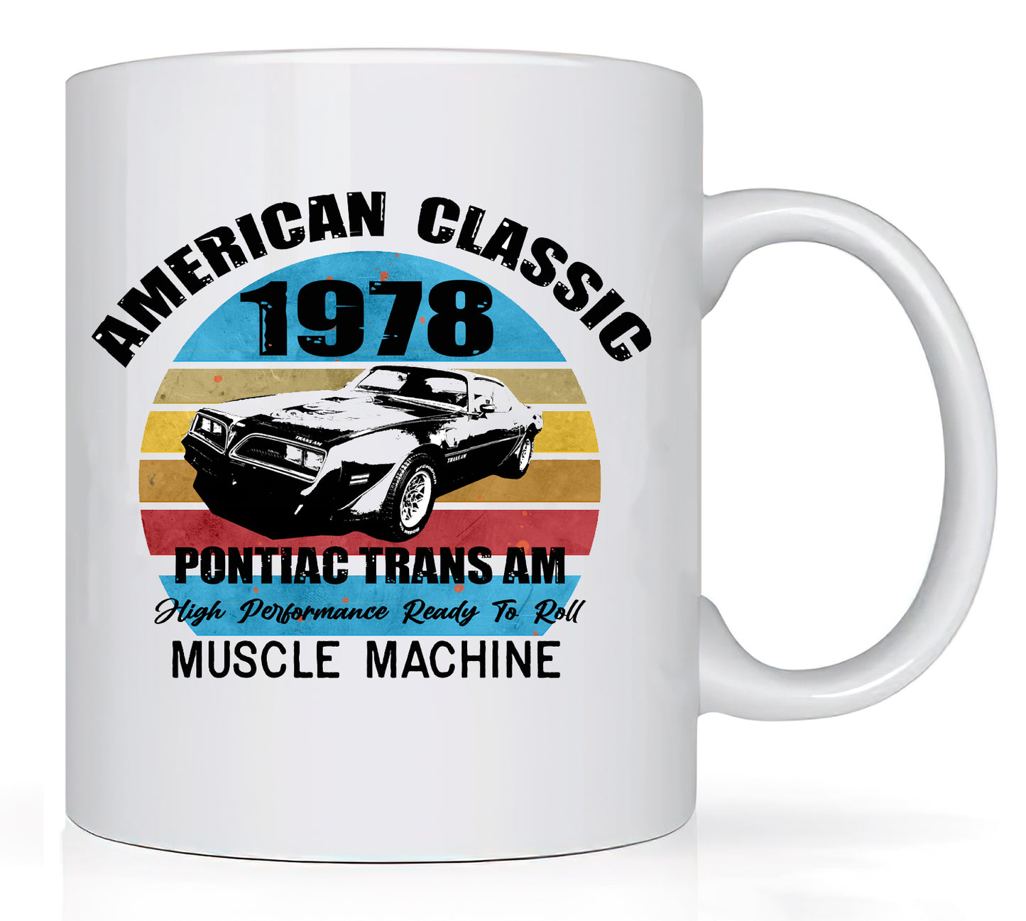 Coffee Mug - 1978 Trans Am American Classic Car