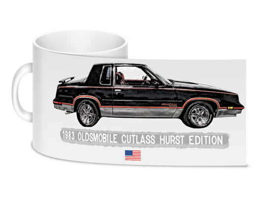 Coffee Mug - 1983 Oldsmobile Cutlass Hurst Edition Classic Car