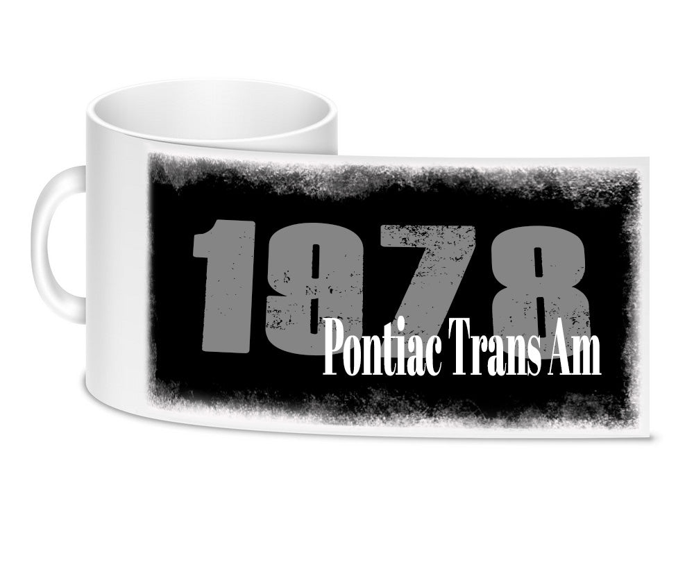 Coffee Mug - Pontiac Firebird Trans Am Years Classic Car