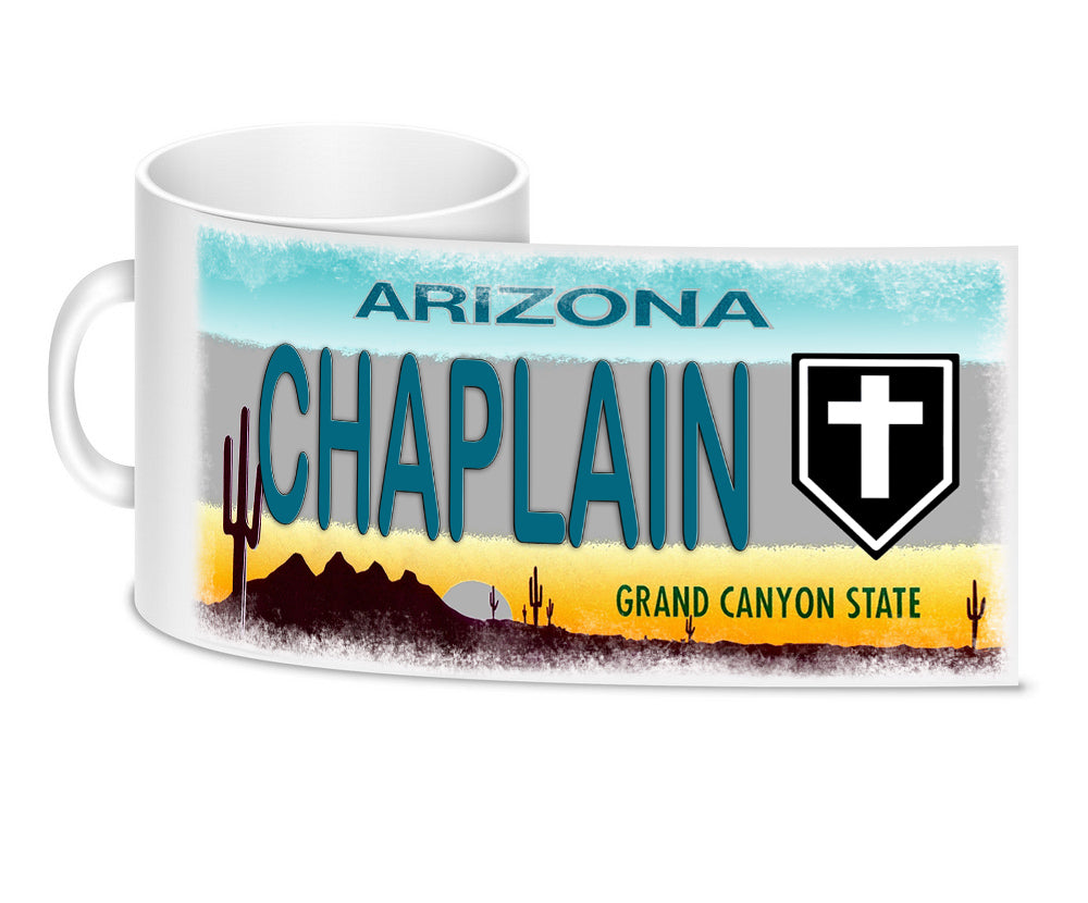 Coffee Mug - Arizona Chaplain Cross Design