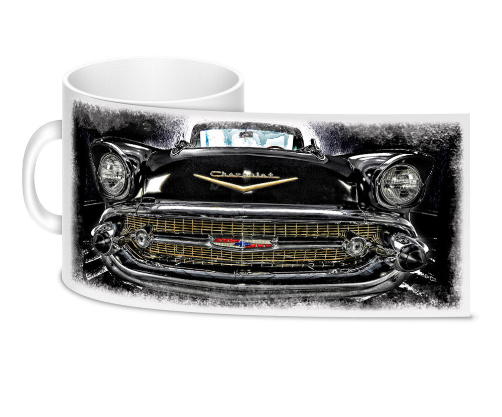 Coffee Mug - 1957 Chevy Bel Air Front End Classic Car