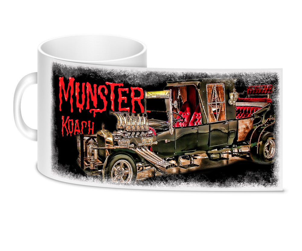 Coffee Mug - The Munster Koach TV Car Classic Car