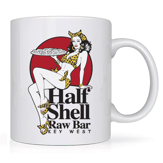 Coffee Mug - Half Shell Raw Bar Key West Florida