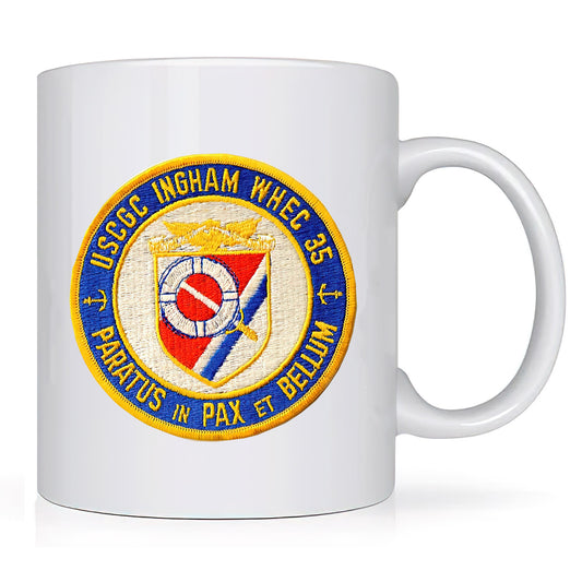 Coffee Mug - United States Coast Guard USCGC Ingham WHEC 35