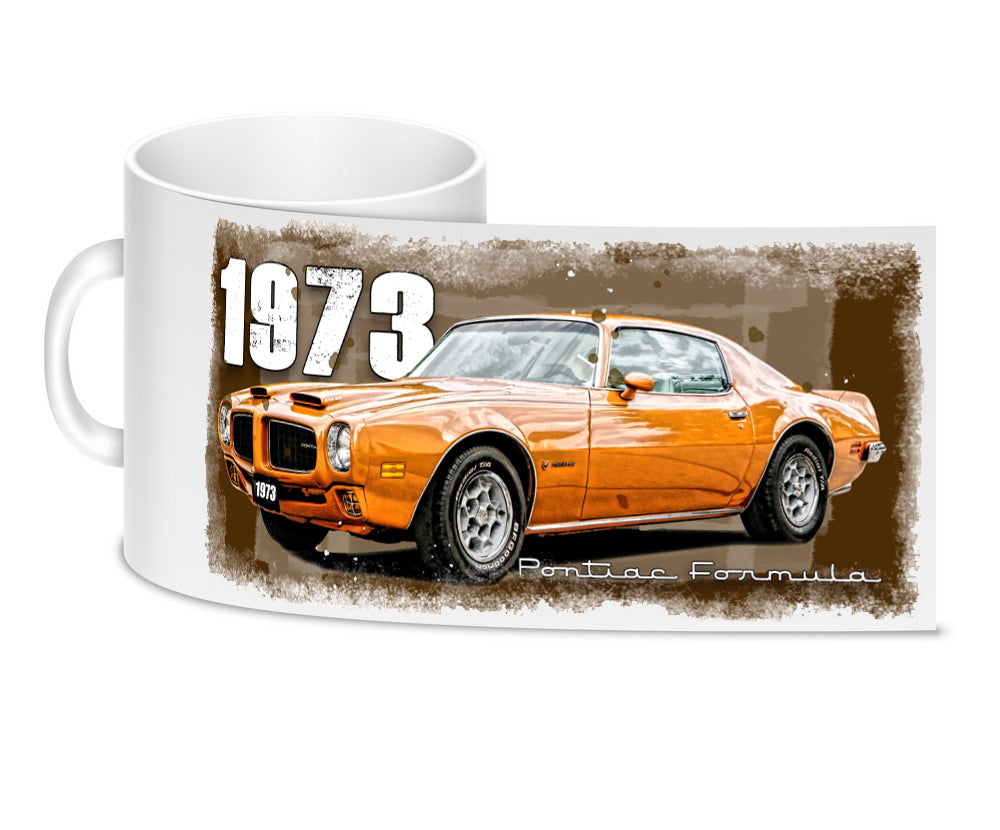 Coffee Mug - 1973 Pontiac Firebird Formula Classic Car