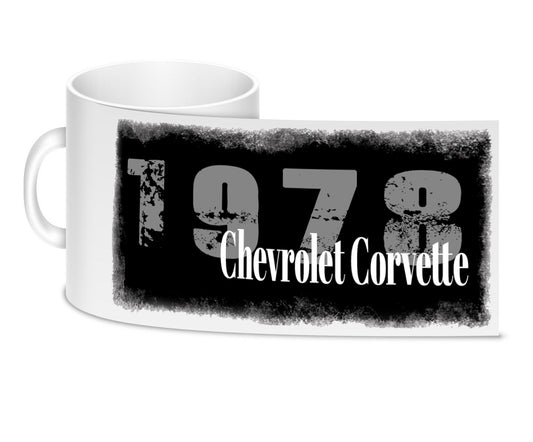 Coffee Mug - 1978 Corvette Classic Car