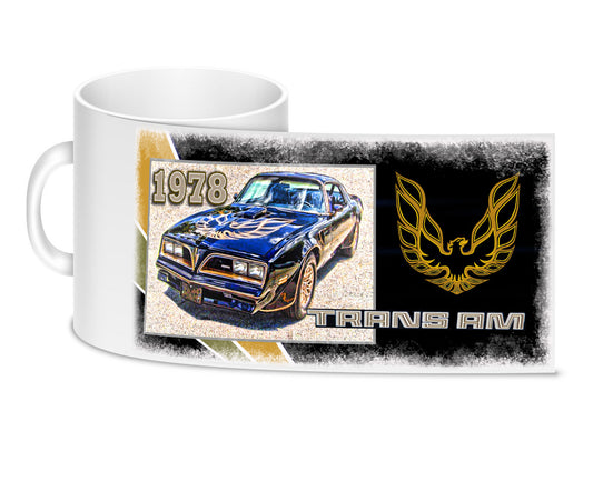 Coffee Mug - 1978 Pontiac Firebird Trans Am Classic Car