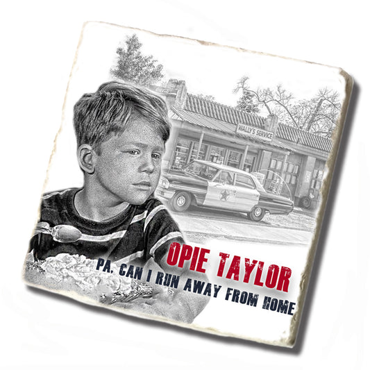 Tile Coaster - Mayberry Opie Taylor