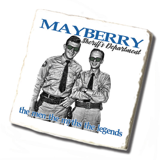 Tile Coaster - Mayberry Andy & Barney The Myths