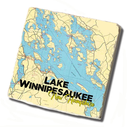 Tile Coaster - Lake Winnipesaukee New Hampshire