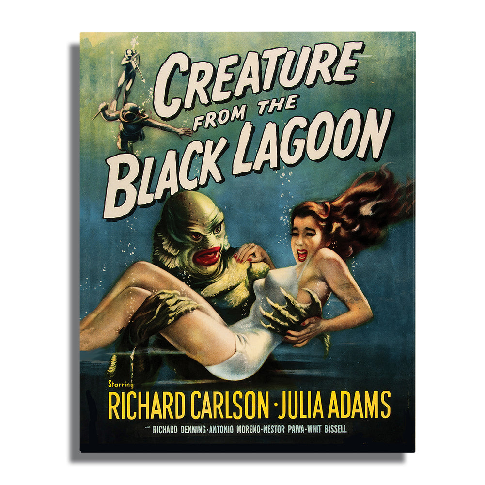 Wall Art - Horror Movie Creature From The Black Lagoon