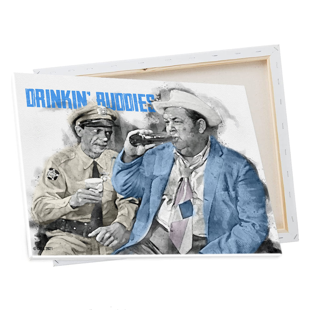 Wall Art - Barney and Otis Drinkin Buddies