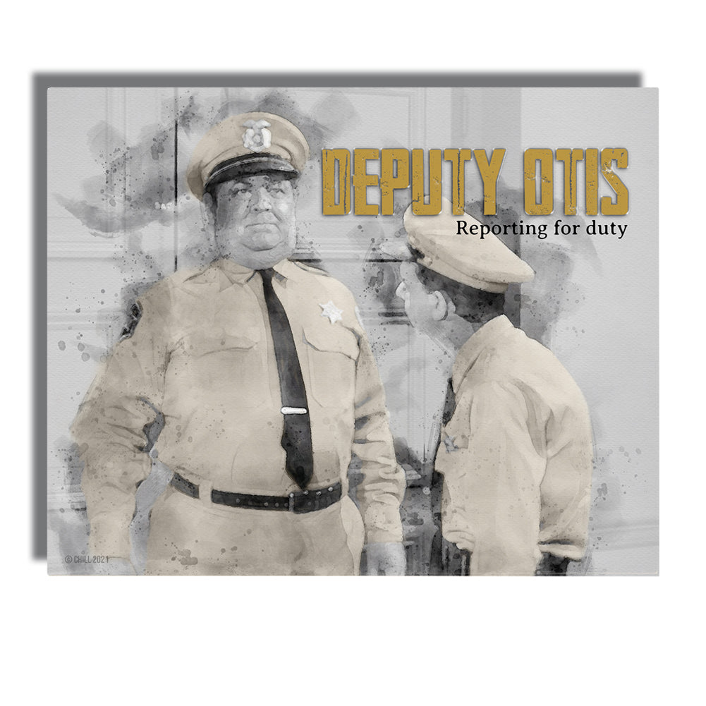 Wall Art - Mayberry Deputy Otis