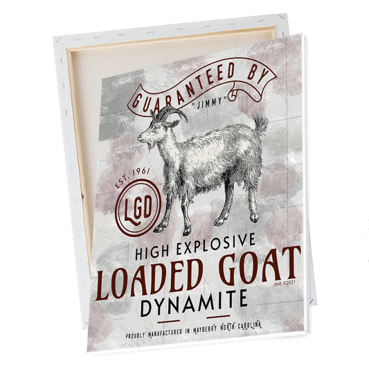 Wall Art - Loaded Goat Explosives