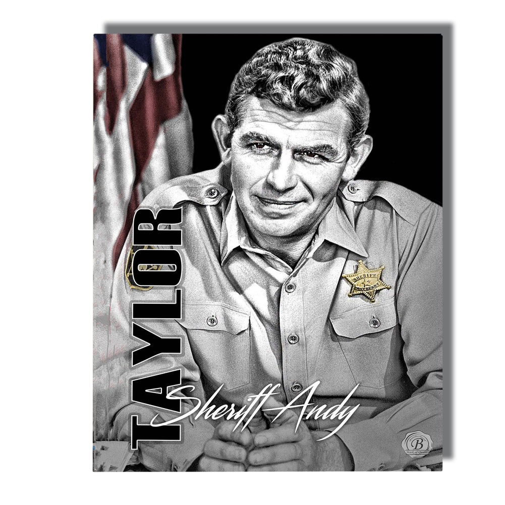 Wall Art - Sheriff Andy Taylor with Flag