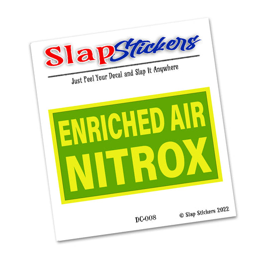 Decal - SCUBA Diving Enriched Air Nitrox