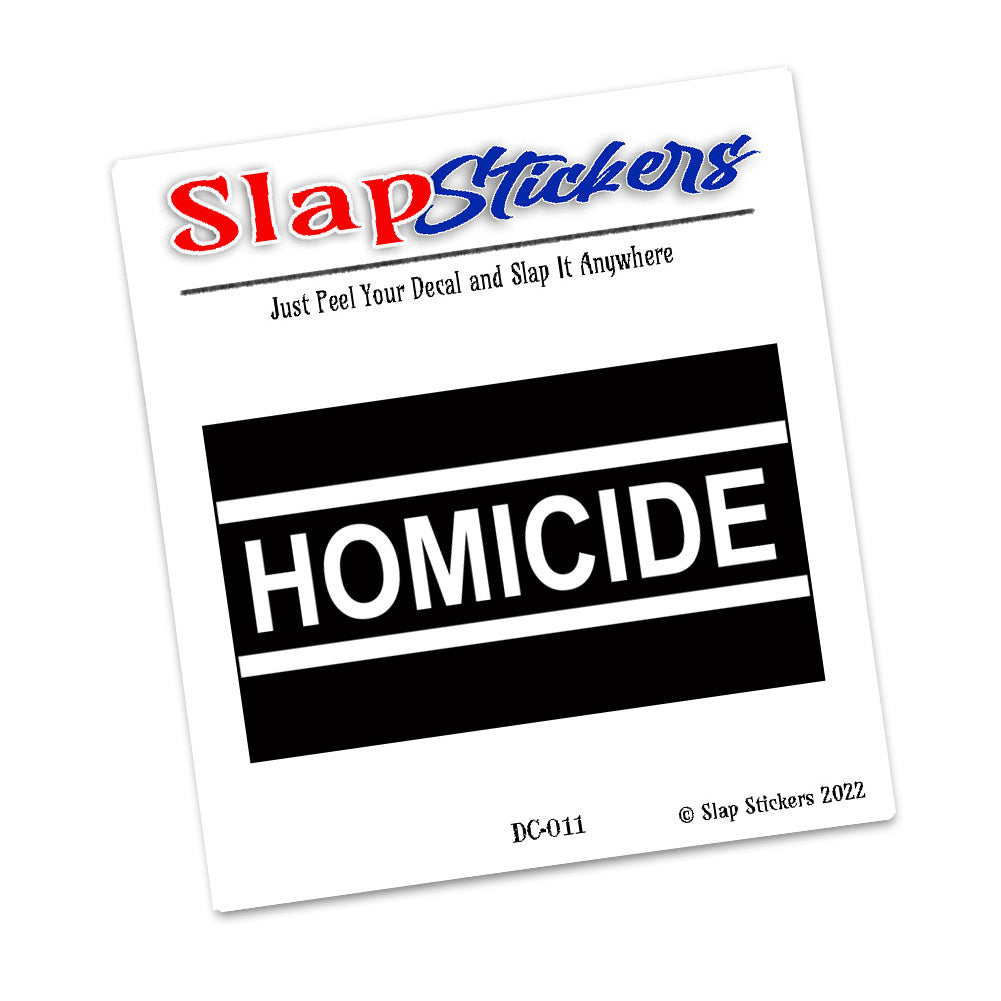 Decal - Law Enforcement Homicide Unit