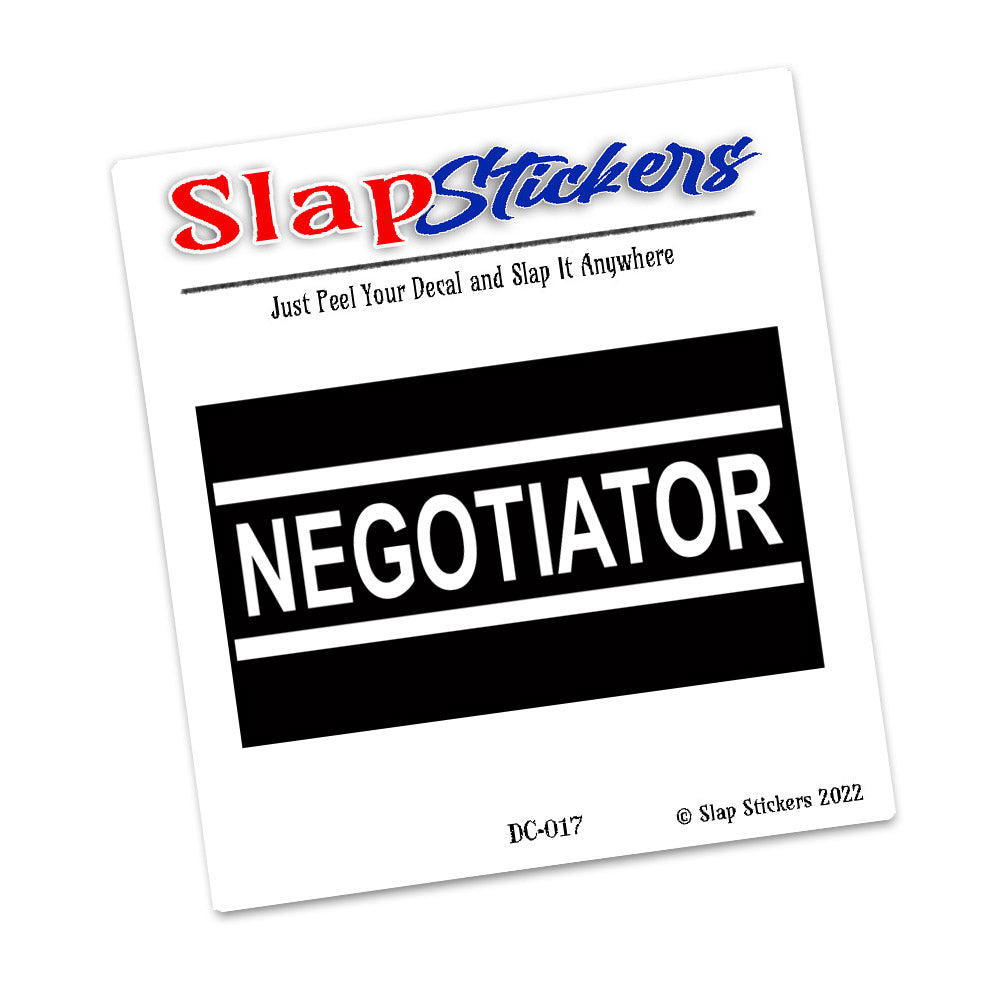 Decal - Law Enforcement Negotiator