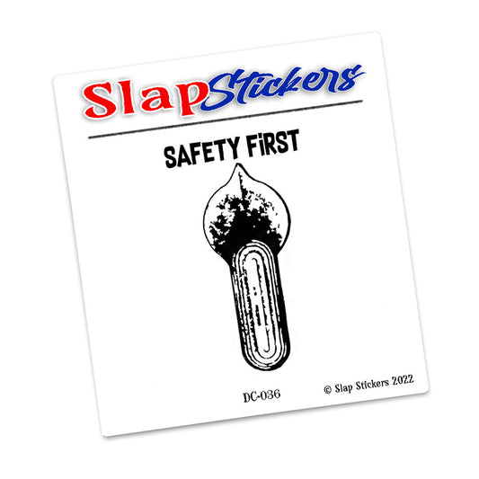 Decal - Safety First Gun Lever