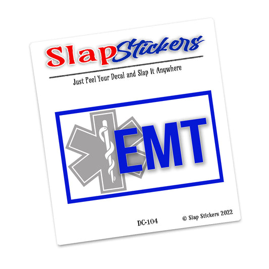 Decal - EMT Emergency Medical Technician Star of Life