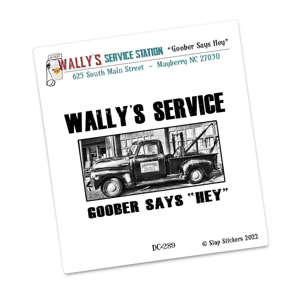 Decal - Mayberry North Carolina Wally's Black Truck