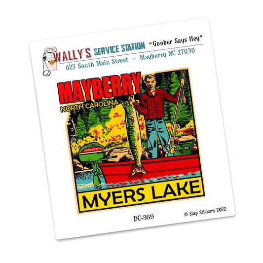 Decal - Mayberry North Carolina Myers Lake Vintage Design