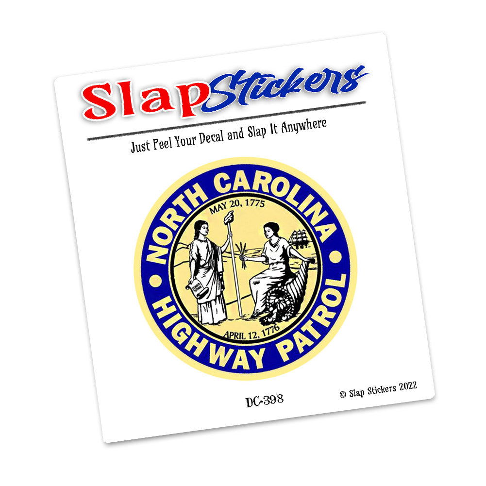 Decal - North Carolina Highway Patrol Seal Decal