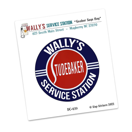 Decal - Mayberry North Carolina Wally's Studebaker Service Station