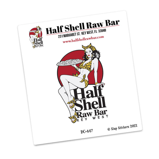 Decal - Half Shell Raw Bar Key West Florida