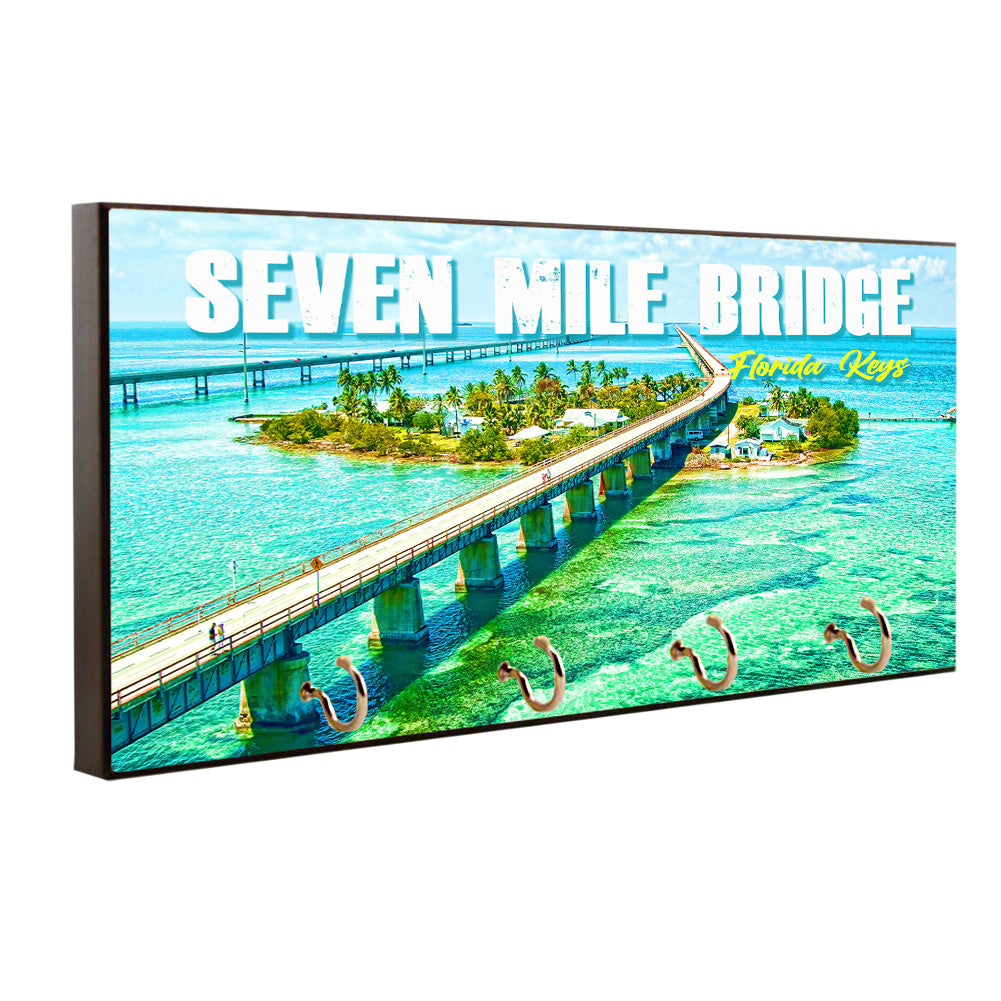 Key Hanger - Pet Leash Holder The Seven Mile Bridge