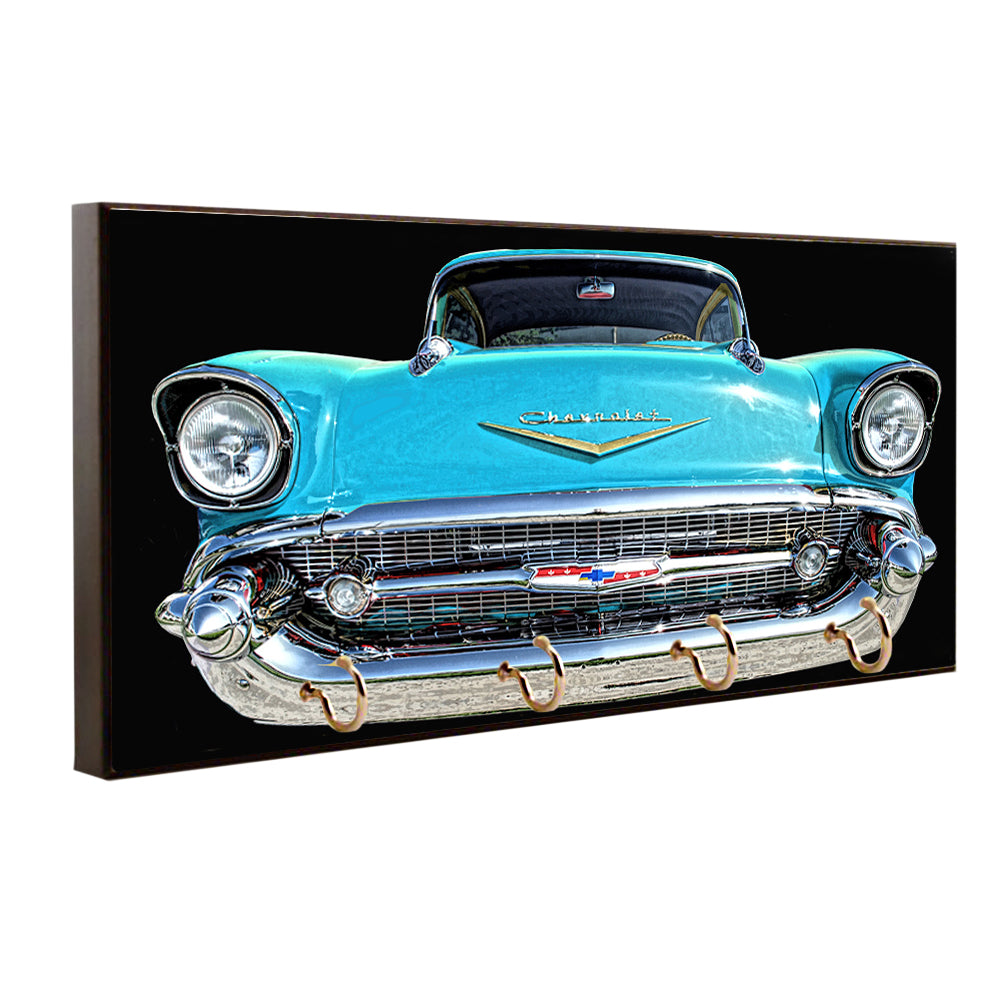 Key Hanger - 1957 Chevrolet Bel Air Front End Classic Car