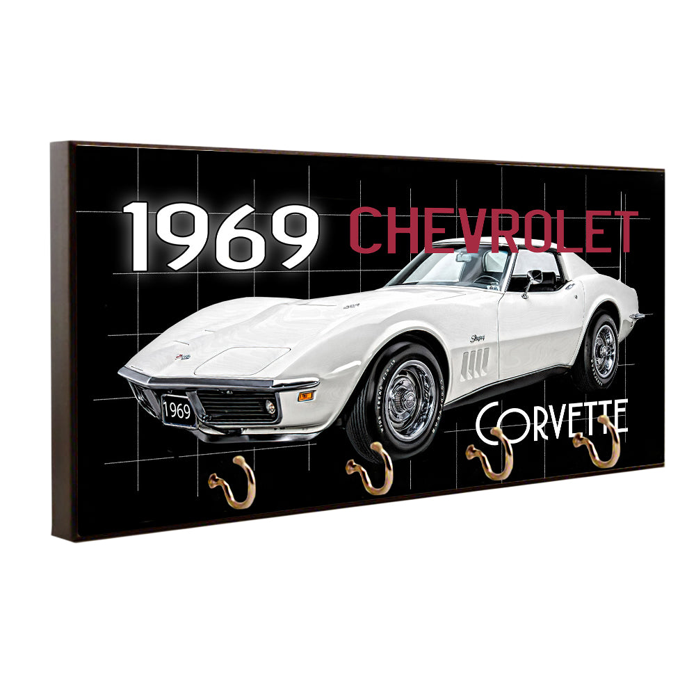 Key Hanger - 1969 Corvette Stingray Muscle Car Classic Car