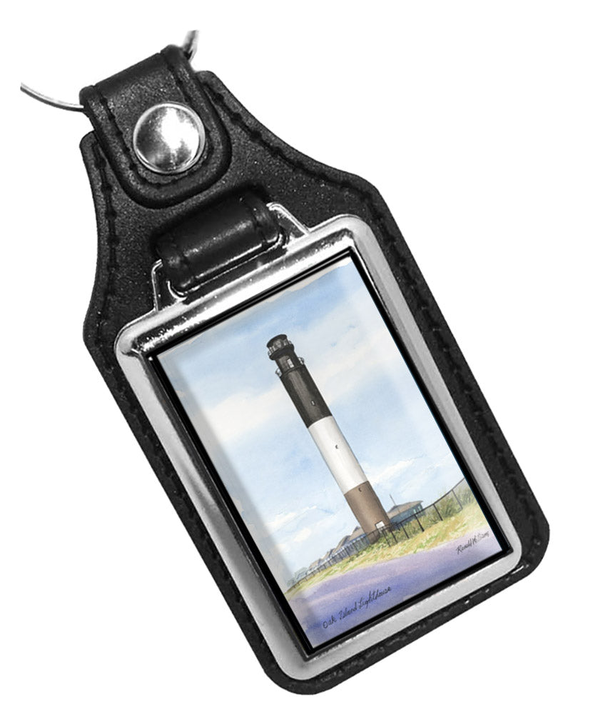 Key Ring - Ronald Williams Lighthouse Oak Island NC