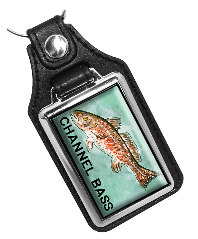 Key Ring - Ronald Williams Channel Bass Fish