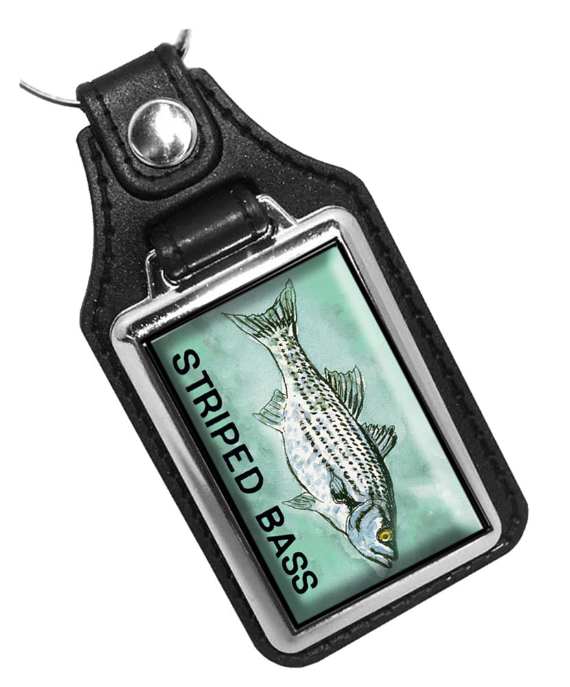 Key Ring - Ronald Williams Striped Bass Fish