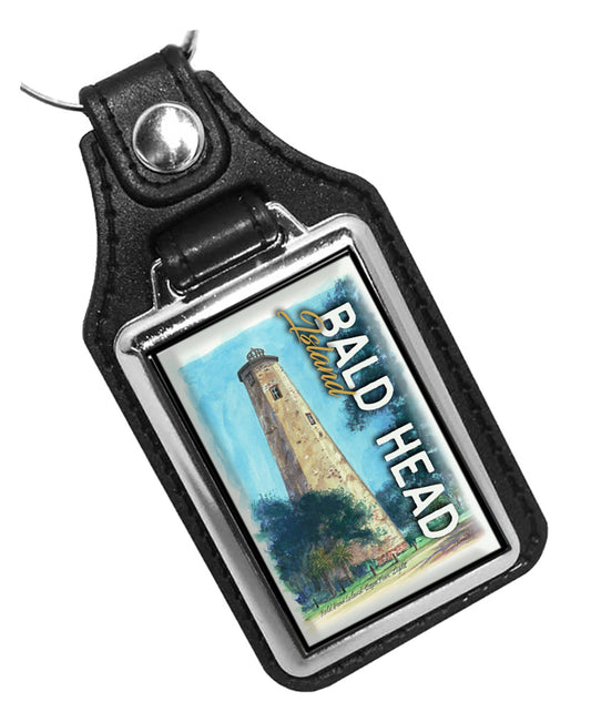 Key Ring - Ronald Williams Bald Head Island Lighthouse North Carolina