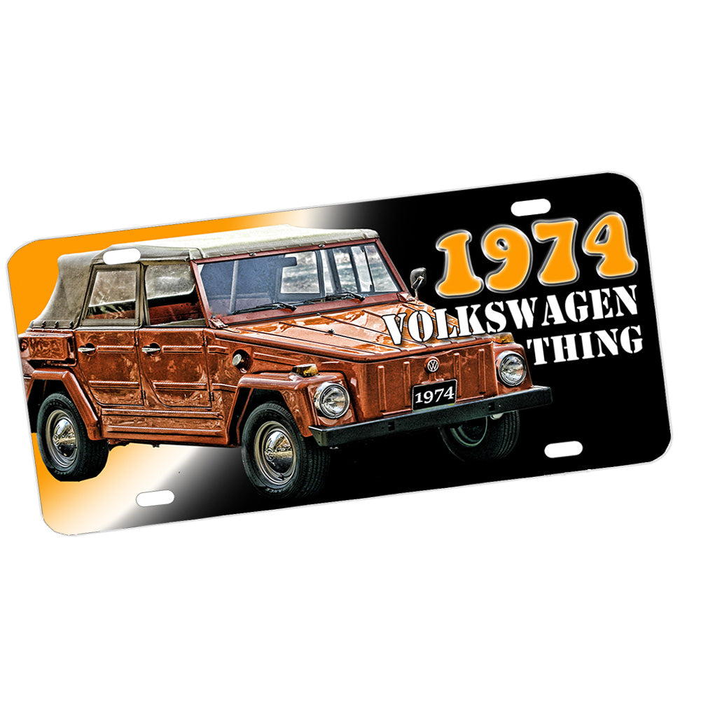 License Plate - 1973 Volkswagen Thing Classic Car