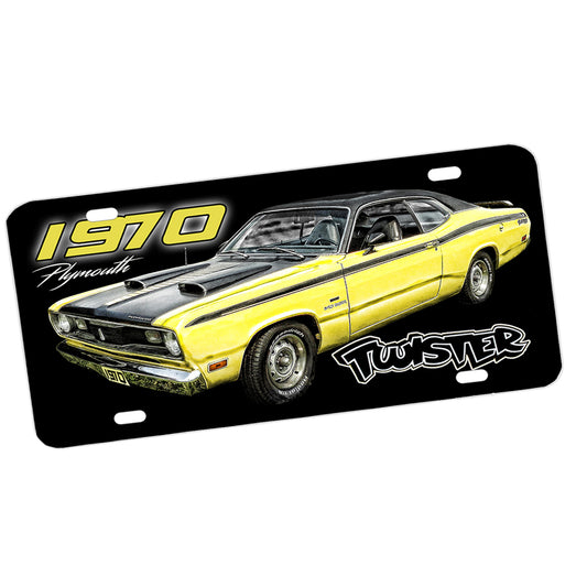 License Plate - 1970 Plymouth Twister Muscle Car