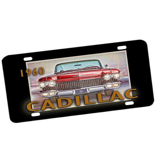 License Plate - 1960 Cadillac Front End Classic Car