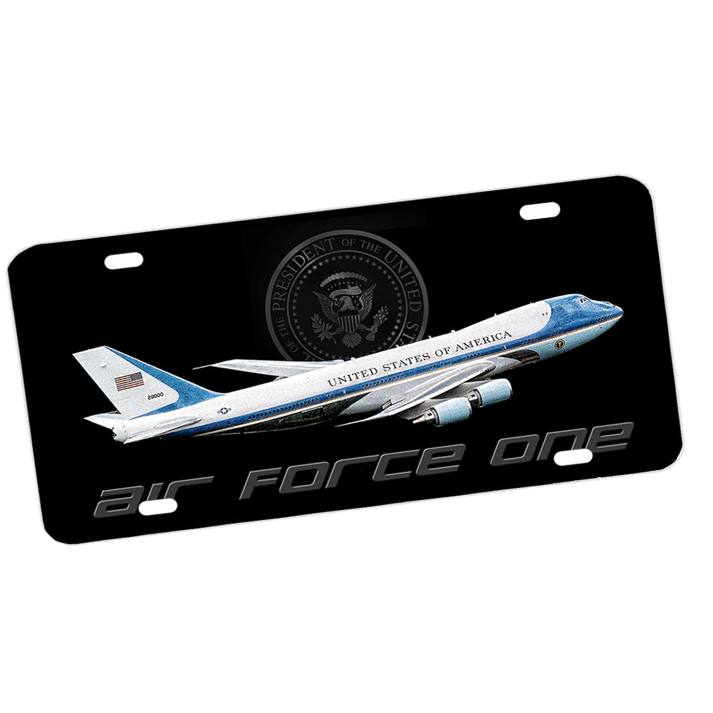 License Plate - United States President Jet Air Force One