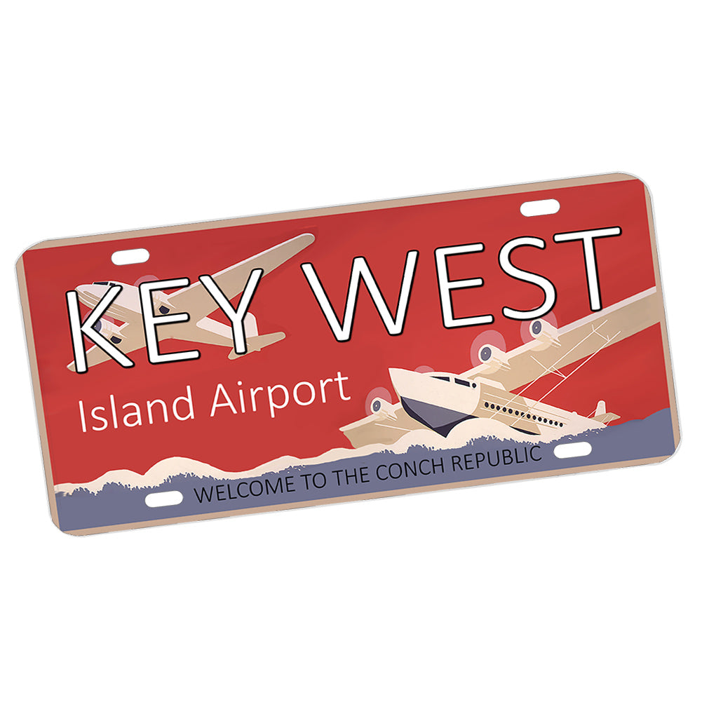 License Plate - Key West Island Airport