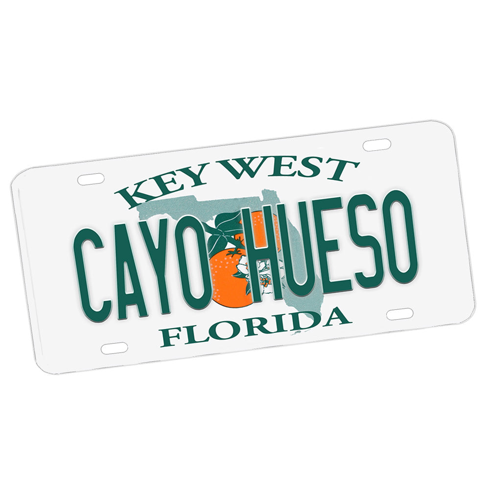 License Plate - Key West Florida Cayo Hueso